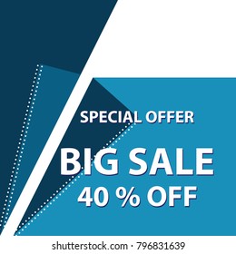 big sale background