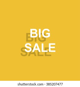 Big sale bag sign icon. Special offer symbol. 