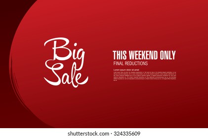 Big sale banner