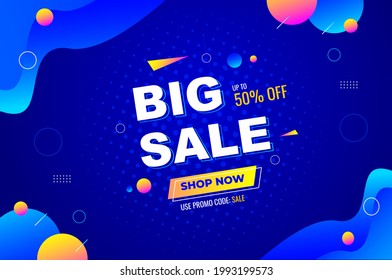 Big sale banner background design, best offer, vector eps10 illustration 