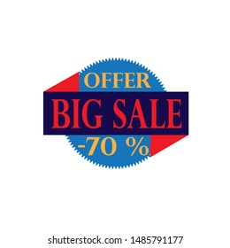 Big Sale banner design vector
