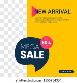Big sale banner modern design template. Big sale banner modern design template.