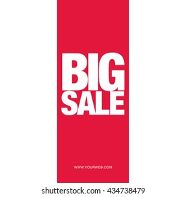 Big sale banner, poster. Sale background. Sale tag. - Shutterstock ID 434738479