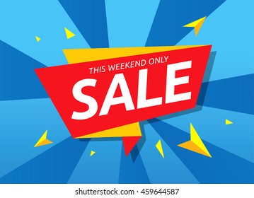 Big sale banner, poster. Sale background. Sale label