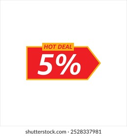 Big SALE Banner in Red and Yellow with Emphasized Text