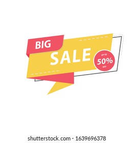 Big Sale Banner Sepecial Offer, UP TO 50% 