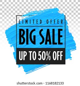 Big sale banner template