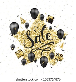 Big sale banner template design. Vector illustration