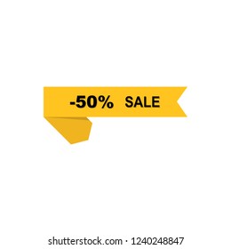 Big Sale banner template design, Special offer.  Vector illustration.