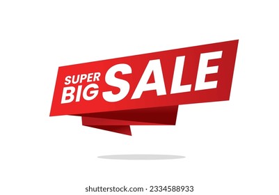 Big sale banner template design. Abstract sale banner. promotional posters.