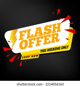 Big Sale Banner Template. Mega Sale Banner Design. Abstract Sale Banner.