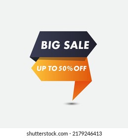 Big-Sale-Banner-Vorlage Vektor