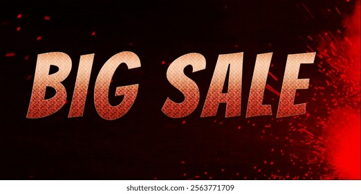 Big sale banner, vector design, Retail banner design, scalable to any size. Vector banner design, Big Sale Discount