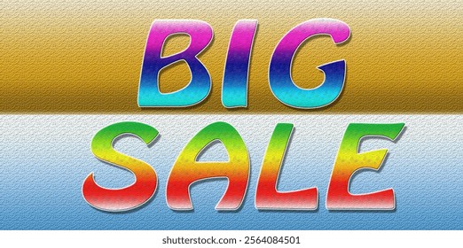 Big sale banner, vector design, Retail banner design, scalable to any size. Vector banner design, Big Sale Discount