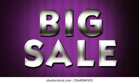 Big sale banner, vector design, Retail banner design, scalable to any size. Vector banner design, Big Sale Discount