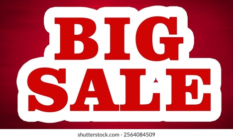 Big sale banner, vector design, Retail banner design, scalable to any size. Vector banner design, Big Sale Discount