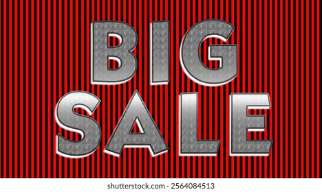 Big sale banner, vector design, Retail banner design, scalable to any size. Vector banner design, Big Sale Discount