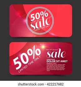 Big sale, beauty cosmetics sale vector
