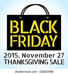 big sale black bags over background. vector
