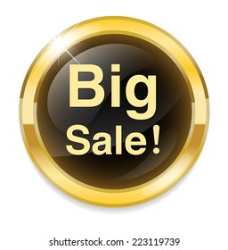big sale button