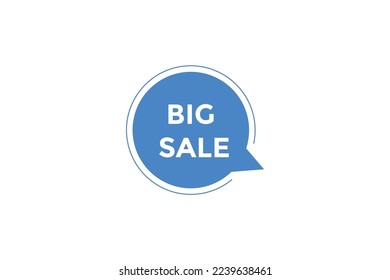 Plantilla de banner web de botón de venta grande Ilustración vectorial

