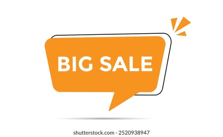 Plantillas grandes del Anuncio del Web del Botón de la venta. Ilustración vectorial 