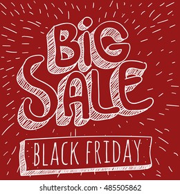 Gran venta de libros de historietas vectores doodle. El estilo retro del Black Friday se burla.