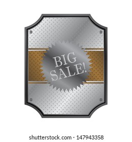 big sale commercial business label