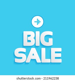 Big sale, Concept background design layout for poster flyer cover brochure
