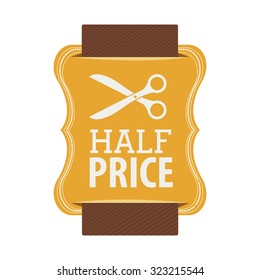 Big Sale concept with label icon design, vector illustration eps 10