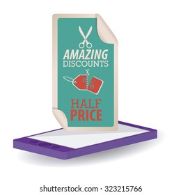 Big Sale concept with label icon design, vector illustration eps 10