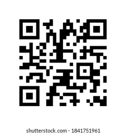 Big Sale datos en código qr aislados en fondo blanco. Ilustración vectorial. Eps 10