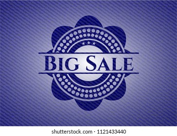 Big Sale denim background