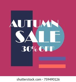 Big sale design template. Vector illustration
