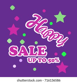 big sale design vector