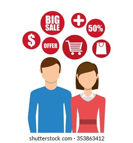 big sale design, vector illustration eps10 graphic 