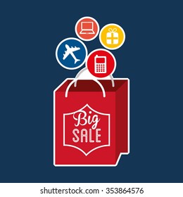 big sale design, vector illustration eps10 graphic 