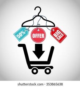 big sale design, vector illustration eps10 graphic 
