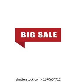 Big sale design vector template