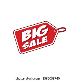 Big Sale Discount Label Sign Vector