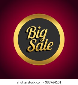 Big sale discount vector design for banner, flyer and brochure for event promotion business or department store.