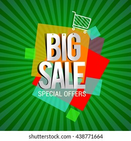 Big sale discount vector design for banner, flyer and brochure, for event promotion business or department store