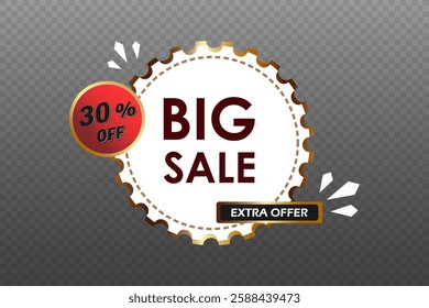 Big sale and discounts, banner, sticker. Vector illustration EPS10