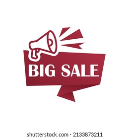 Big Sale Festival Banner. Poster Design Discount Background. 