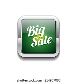 Big Sale Glossy Shiny Rounded Rectangular Vector Button