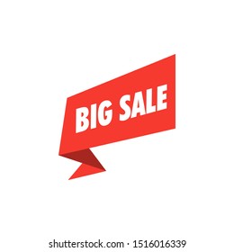 Big sale graphic design element template 