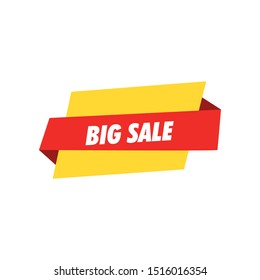 Big sale graphic design element template 