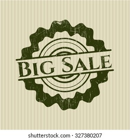 Big Sale grunge seal
