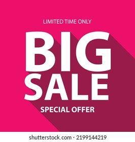 Big sale icon gradient season sale vector design