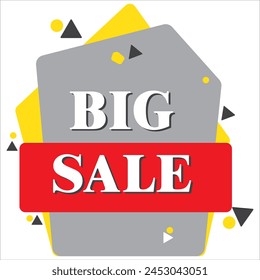 big sale icon vector illustration symbol